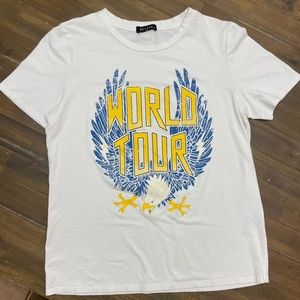 🎸 Urban Outfitters Womens Zutter World Tour shirt size L